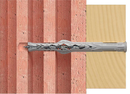 FISCHER TASSELLO SXRL-WT LS IN NYLON PROLUNGATO CON VITE TORX