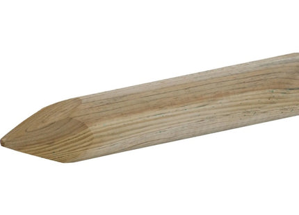 PIRCHER PALO TONDO CON PUNTA IN LEGNO CONIFERA IMPREGNATO