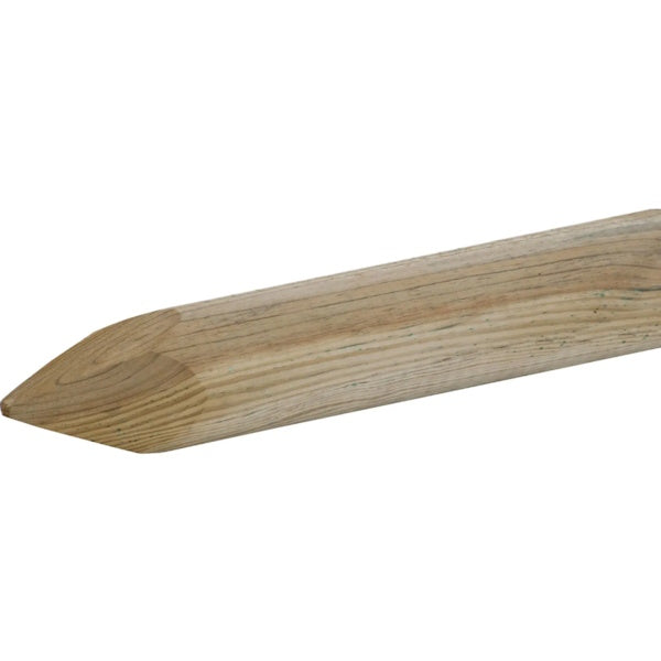 PIRCHER PALO TONDO CON PUNTA IN LEGNO CONIFERA IMPREGNATO