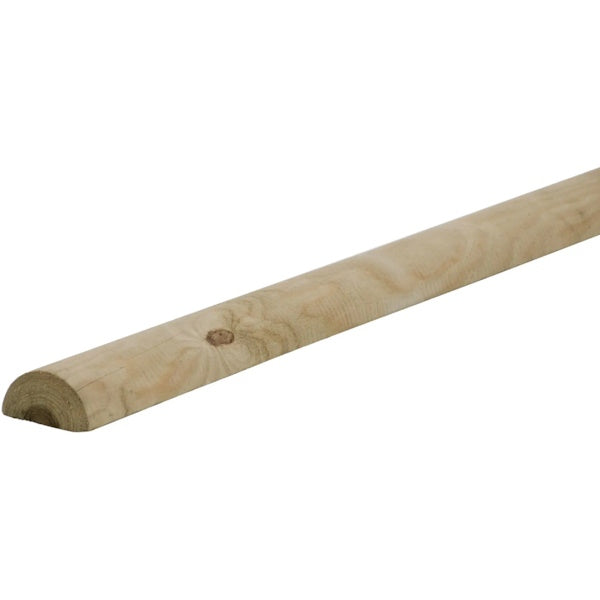 PIRCHER PALO MEZZO TONDO IN LEGNO CONIFERA IMPREGNATO