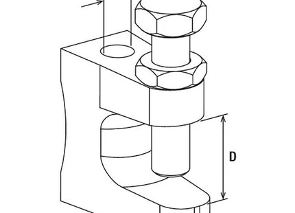 FISCHER SAMONTEC MORSETTO TKL PER TRAVI IPE