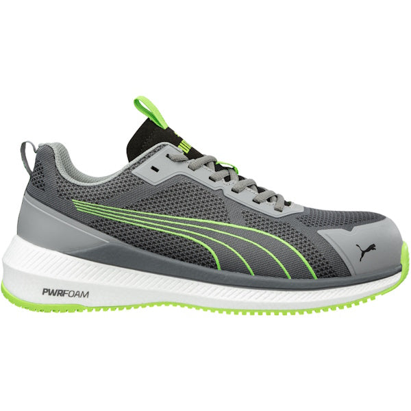 PUMA SCARPE ANTINFORTUNISTICHE MOD.SLIDE GREY/GREEN LOW S1PS SR