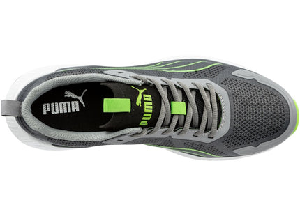 PUMA SCARPE ANTINFORTUNISTICHE MOD.SLIDE GREY/GREEN LOW S1PS SR