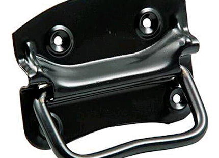 MINUTEX MANIGLIA PER BAULI IN ACCIAIO ZINCATO NERO