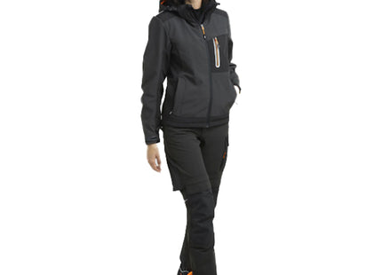 DIADORA GIACCA DA LAVORO SOFTSHELL CARBON TECH GRIGIO ASFALTO