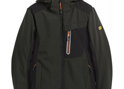 DIADORA GIACCA DA LAVORO SOFTSHELL CARBON TECH GRIGIO ASFALTO