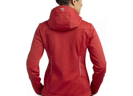 DIADORA GIACCA DA LAVORO SOFTSHELL ATHENA ROSSO CINA/NERO TG.L