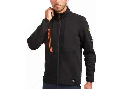 DIADORA FELPA DA LAVORO SWEATSHIRT HYBRID TACTIC NERO