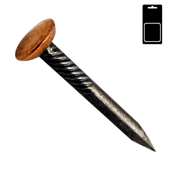 SODIFER CHIODI IN ACCIAIO TESTA BOMBATA IN RAME IN CONF.BLISTER