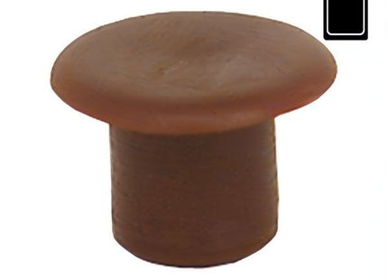 SODIFER TAPPI COPRIFORO IN PVC MARRONE IN CONF.BLISTER