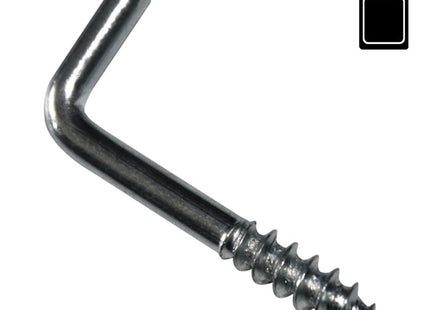 SODIFER CANCANI A VITE PER LEGNO IN FERRO LUCIDO IN CONF.BLISTER