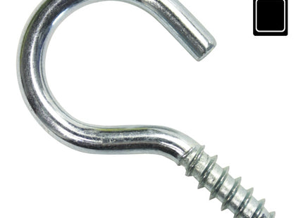 SODIFER GANCI A VITE PER LEGNO IN FERRO LUCIDO IN CONF.BLISTER