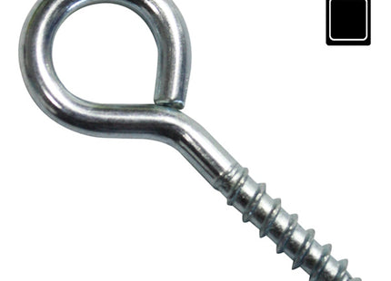 SODIFER OCCHIOLI A VITE PER LEGNO IN FERRO LUCIDO IN CONF.BLISTER