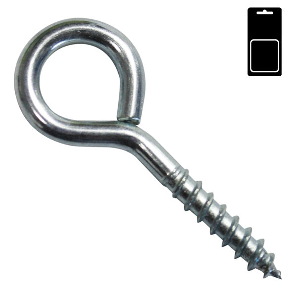 SODIFER OCCHIOLI A VITE PER LEGNO IN FERRO LUCIDO IN CONF.BLISTER