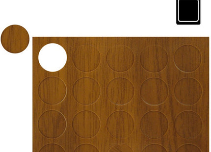 SODIFER FELTRINI COPRIVITI ADESIVI TONDI IN CONF.BLISTER DA PZ20