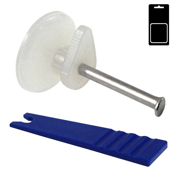 SODIFER GANCI DA PARETE IN NYLON CON CHIODO E APPLICATORE BLISTER PZ20