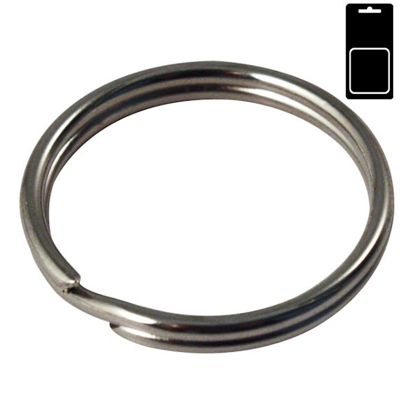 SODIFER ANELLI PORTACHIAVI IN FERRO NICHELATO IN BLISTER