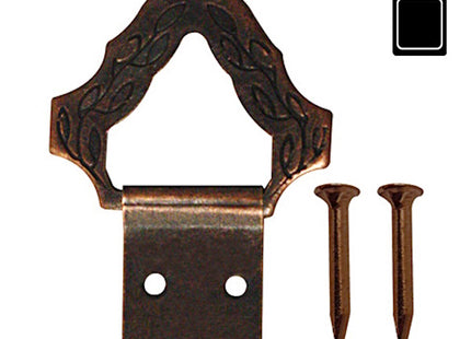 SODIFER ATTACCAGLIE BAROCCO IN FERRO BRONZATO CON CHIODO IN BLISTER