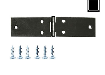 SODIFER CERNIERE LUNGHE IN FERRO LUCIDO CON VITI IN BLISTER