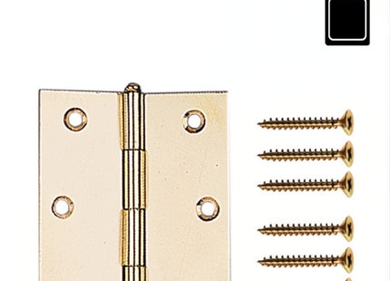 SODIFER CERNIERE CON POMOLI SFERICI IN FERRO OTTONATO IN BLISTER