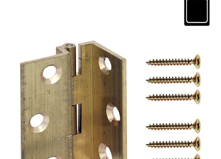 SODIFER CERNIERE A LIBRO ALI ZANCATE IN OTTONE CON VITI IN CONF.BLISTER