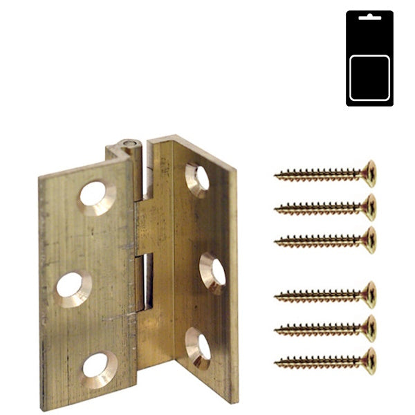 SODIFER CERNIERE A LIBRO ALI ZANCATE IN OTTONE CON VITI IN CONF.BLISTER