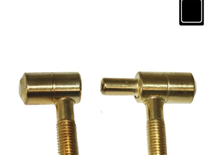 SODIFER CERNIERE ANUBA A VITE IN ACCIAIO OTTONATO IN BLISTER DA PZ 4