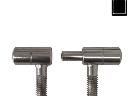 SODIFER CERNIERE ANUBA A VITE IN ACCIAIO NICHELATO IN BLISTER DA PZ 4