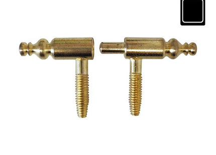 SODIFER CERNIERE ANUBA BAROCCO A VITE IN ACCIAIO OTTONATO BLISTER DA PZ2