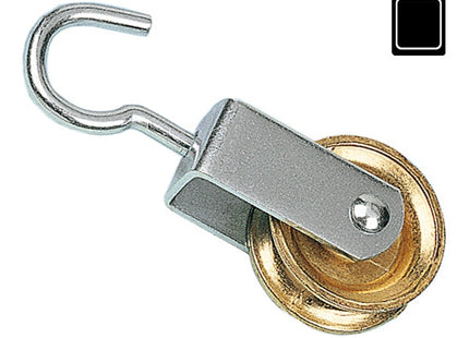 SODIFER CARRUCOLA CON GANCIO ZINCATA PULEGGIA IN LEGA