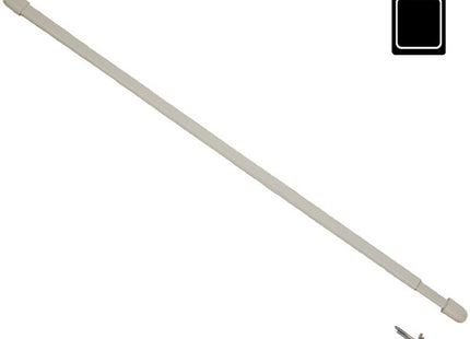 SODIFER BACCHETTE REGGITENDE PIATTE PLASTIFICATE BIANCO CM50 CONF.PZ2*