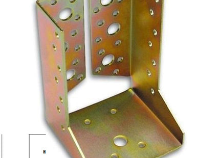 MINUTEX SUPPORTO PER TRAVI TIPO CHIUSO IN ACCIAIO ZINCATO