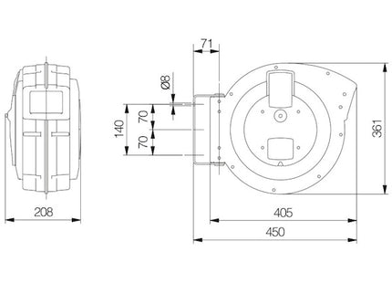 MAVEL AVVOLGICAVO AUTOMATICO ROLL MAJOR PLUS CON CAVO