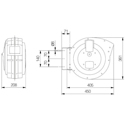 MAVEL AVVOLGICAVO AUTOMATICO ROLL MAJOR PLUS CON CAVO