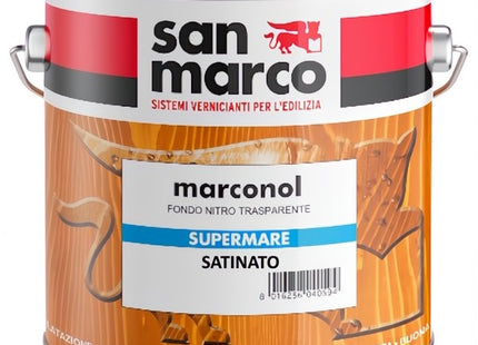 SAN MARCO MARCONOL SUPERMARE SATINATO VERNICE PER LEGNO TRASPARENTE