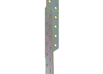 MINUTEX PIASTRA ANGOLARE SFALSATA SINISTRA IN ACCIAIO ZINCATO