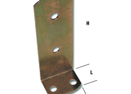 MINUTEX SQUADRA REGGIPILASTRI IN ACCIAIO ZINCATO