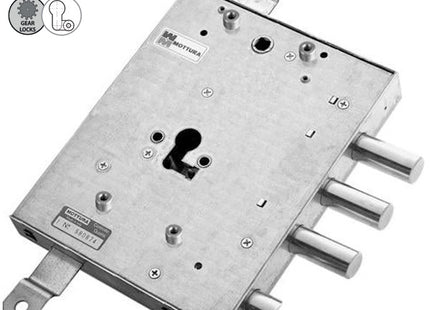 MOTTURA SERRATURA APPLICARE TRIPLICE ENTRATA MM89 ART.89.4571