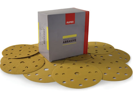 RUPES DISCHI ABRASIVI VELCRATI MP330 D.MM150 15 FORI