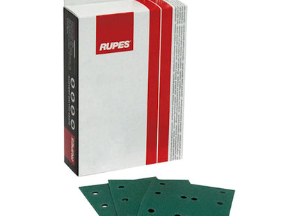 RUPES ABRASIVO RETTANGOLARE VELCRATO HQ400 MM80X130 FORI 12