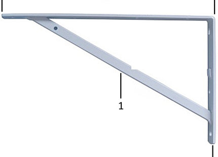 MINUTEX REGGIMENSOLA GENIUS IN ACCIAIO VERNICIATO BIANCO