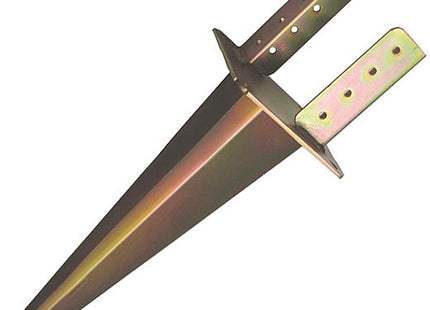 MINUTEX SUPPORTO TRAVI PER ANCORAGGIO AL TERRENO IN ACCIAIO ZINCATO