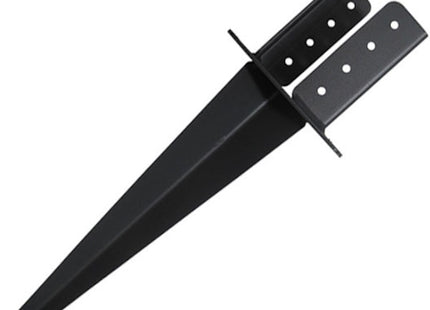 MINUTEX SUPPORTO TRAVI ANCORAGGIO AL TERRENO VERNICIATO GRIGIO GRAFITE