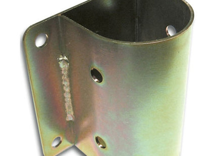 MINUTEX SUPPORTO TONDO PER PARAPETTO PER TRAVI IN ACCIAIO ZINCATO