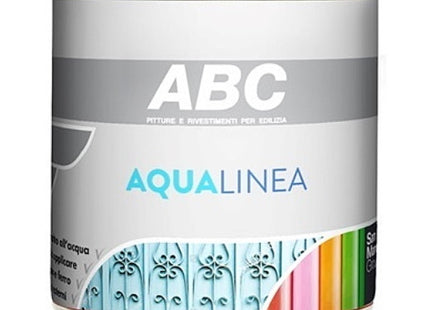 ABC PITTURA AQUALINEA SMALTO ALL'ACQUA SETA ROSSO OSSIDO BASE LT 1*