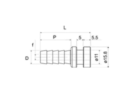 ANI ART. 10/F ATTACCO A BAIONETTA CON RESCA