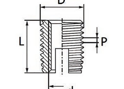 FIXI BUSSOLA AUTOFILETTANTE IN ACCIAIO TEMPRATO ZINCATA BIANCA
