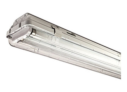 BEGHELLI PLAFONIERA STAGNA A LAMPADE LINEARI IN POLICARBONATO IP65