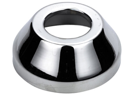 IDRO-BRIC ROSETTA BOMBATA IN OTTONE CROMATO DIAMETRO ESTERNO MM.77