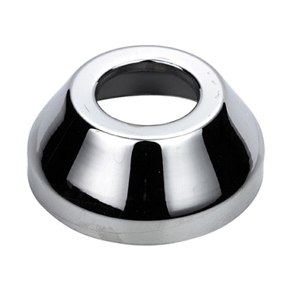 IDRO-BRIC ROSETTA BOMBATA IN OTTONE CROMATO DIAMETRO ESTERNO MM.77